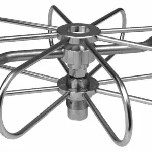 Mosmatic Duct Spinner - 24" Diameter 2-Nozzle 3/8" (Fixed Arm)