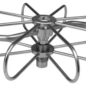 Mosmatic Duct Spinner - 20" Diameter 3-Nozzle 3/8" (Adjustable Arm)