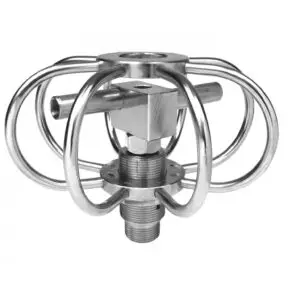 Mosmatic Duct Spinner - 6" Diameter 3-Nozzle 3/8" (Fixed Arm)