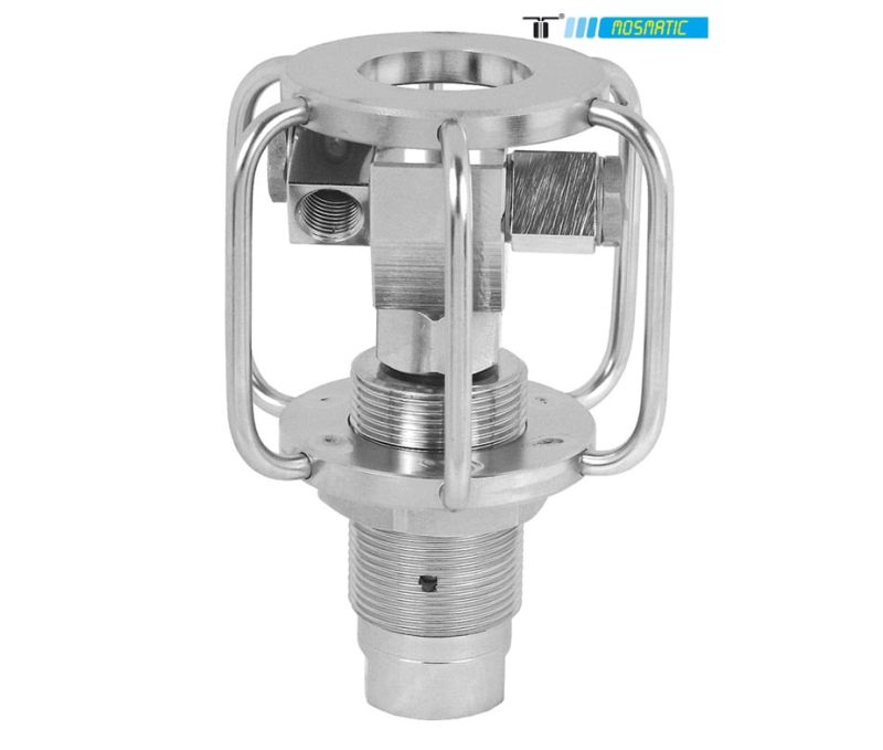 Mosmatic Duct Spinner - 3" Diameter 2-Nozzle 3/8" (Adjustable Arm)