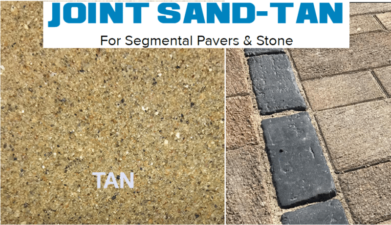 Trident Joint Sand-Tan-For Segmental Pavers & Stone