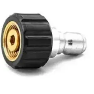 MTM Hydro 15mm Twist Seal Coupler X 3/8" Stainless QC Plug
