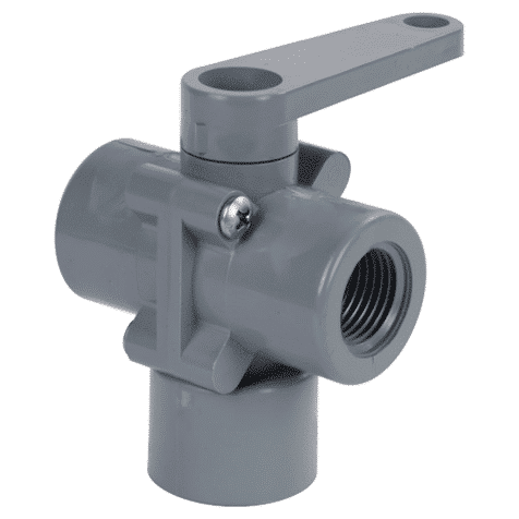 1/2" Three-Way Ball Valve Replacement for Delux Maverick