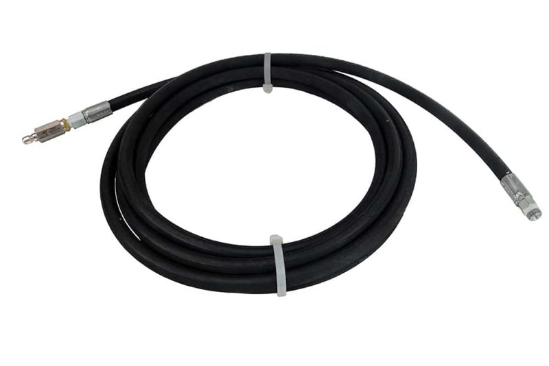 20ft Stiff 2-‐Wire Hose with In­‐Line Screen Quick Connect