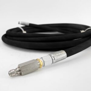 20ft Stiff 2-‐Wire Hose with In­‐Line Screen Quick Connect