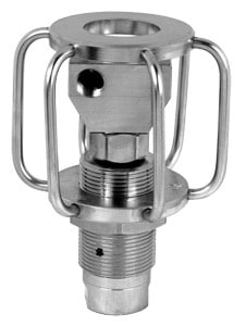 Mosmatic Duct Spinner - 3" Diameter 2-Nozzle 3/8" (Fixed Arm)