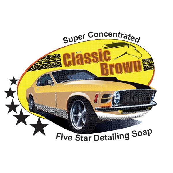 Logo of R-111 Classic Brown for Car Pressure Washing