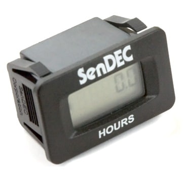 AC/DC Digital Service Hour Meter with 25/50 Maintenance Alert 5-277V