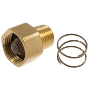 Garden Hose Swivel with Screen Washer 1/2" M