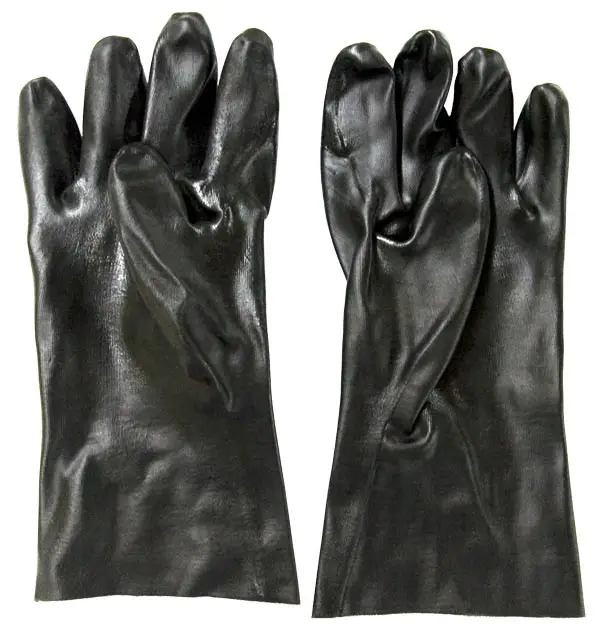 Gauntlet PVC Safety Gloves (Pair)