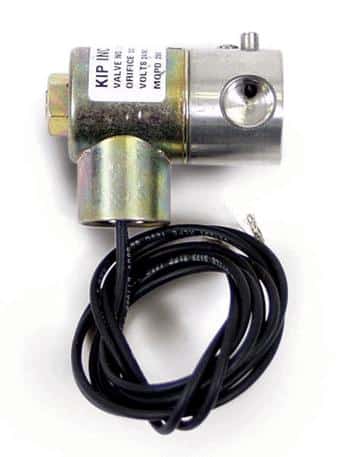 Stainless Steel 120 VAC N/C Kip Solenoid 1/4" with Conduit Body Style