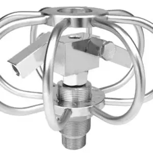 Mosmatic Duct Spinner - 6" Diameter 3-Nozzle 3/8" (Adjustable Arm)