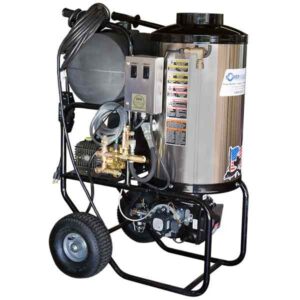DELUX® 320EC Electric-Powered Hot Water Pressure Washer - 3 GPM @ 2,000 PSI