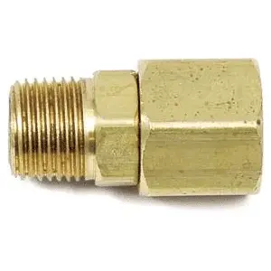 Medium Pressure Brass Swivel 1000 PSI 1/2" M x 1/2" F