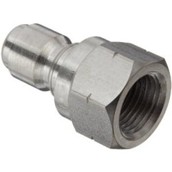Pressure Washer Quick Coupler - Stainless Steel Female Plug 1/4"