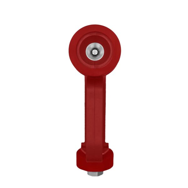 Front view of the 350 PSI Pressure Washing Gun for with Inlet Swivel for Gas Soft Wash Systems - Red