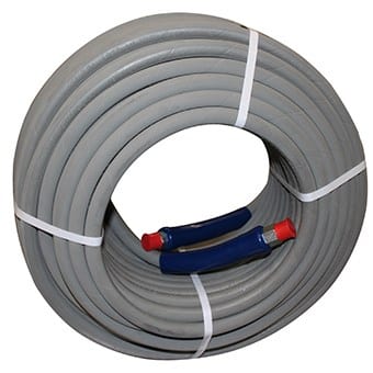 Flextral Pressure Washer Hose-75 Foot-Gray Non-Marking
