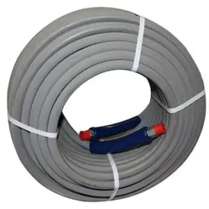 Double Braid R-2 Grey Pressure Hose, 5800 PSI, 50 Foot