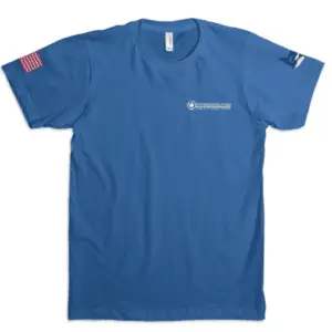 PowerWash.com /Power Wash Academy Bleach Resistant Blue Shirt