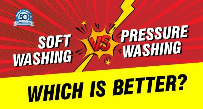 Soft Washing vs Pressure Washing: Which is Better?