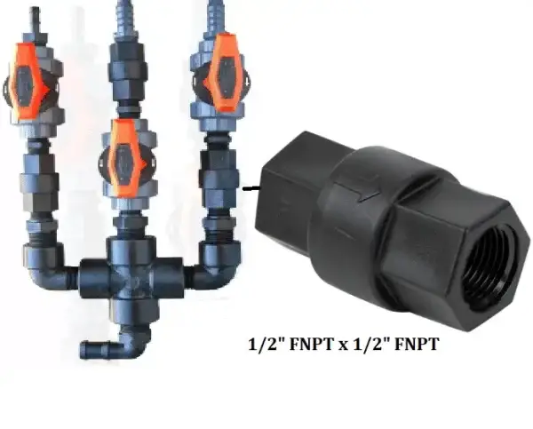 Soft Wash Proportioner Replacement Check Valve