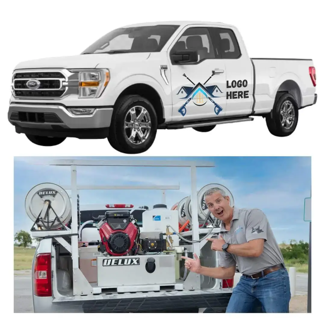 Pressure Wash Truck Business in a Box - Residential Setup | PowerWash