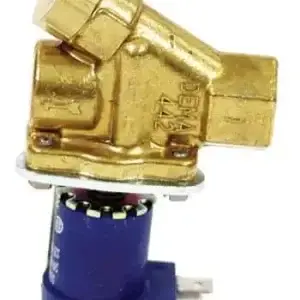 Brass Valve Diaphragm Style 24 VAC Solenoid with Built-In Strainer 1/4"