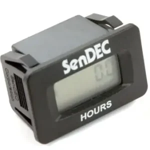 AC/DC Digital Service Hour Meter with 25/50 Maintenance Alert 5-277V