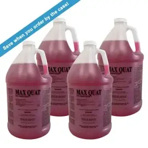 Max Quat 10% Sanitizer - 4 Gallon Case