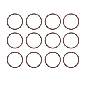 1/4 inch O Rings For Quick Couplers Viton Brown Chemical Resistant (Set of 10)