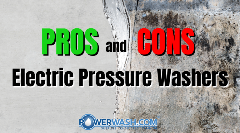 The Benefits and Drawbacks of Electric Pressure Washers 