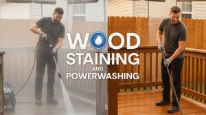 Wood Staining Can Be the Perfect Off Season Add On for Power Washing Businesses