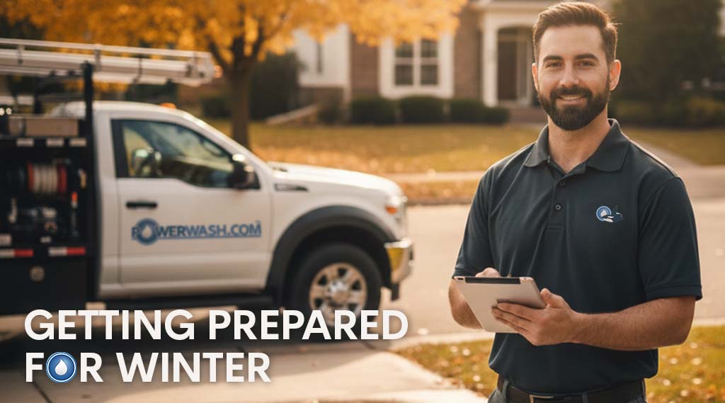 Fall Power Washing Tips: Get Your Last Cleaning Jobs Done Before Winter
