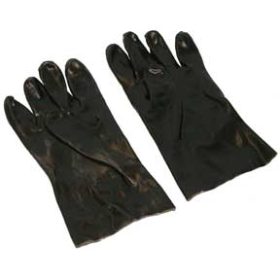 Gauntlet PVC Safety Gloves (12 Pairs)