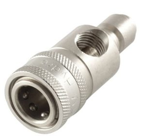 Pressure Washer Quick Coupler Gauge Fitting Stainless Steel 3/8″