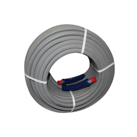 DELUX Pressure Washer Hose-150 Foot-Gray Non-Marking