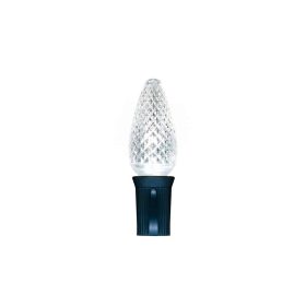 C9 Faceted LED Retrofit Bulb – Pure White – Bag of 100