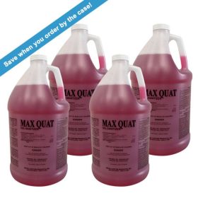Max Quat 10% Sanitizer – 4 Gallon Case