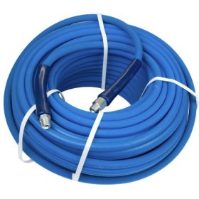 DELUX Double Braid Pressure Washer Hose-75 Foot-Blue