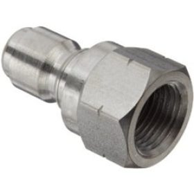 Pressure Washer Quick Coupler – Stainless Steel Female Plug 1/4″