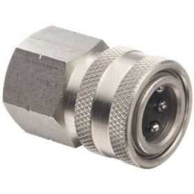 3/8 Stainless Steel Female Socket Pressure Washer Quick Coupler – Maximize Your Cleaning Power!